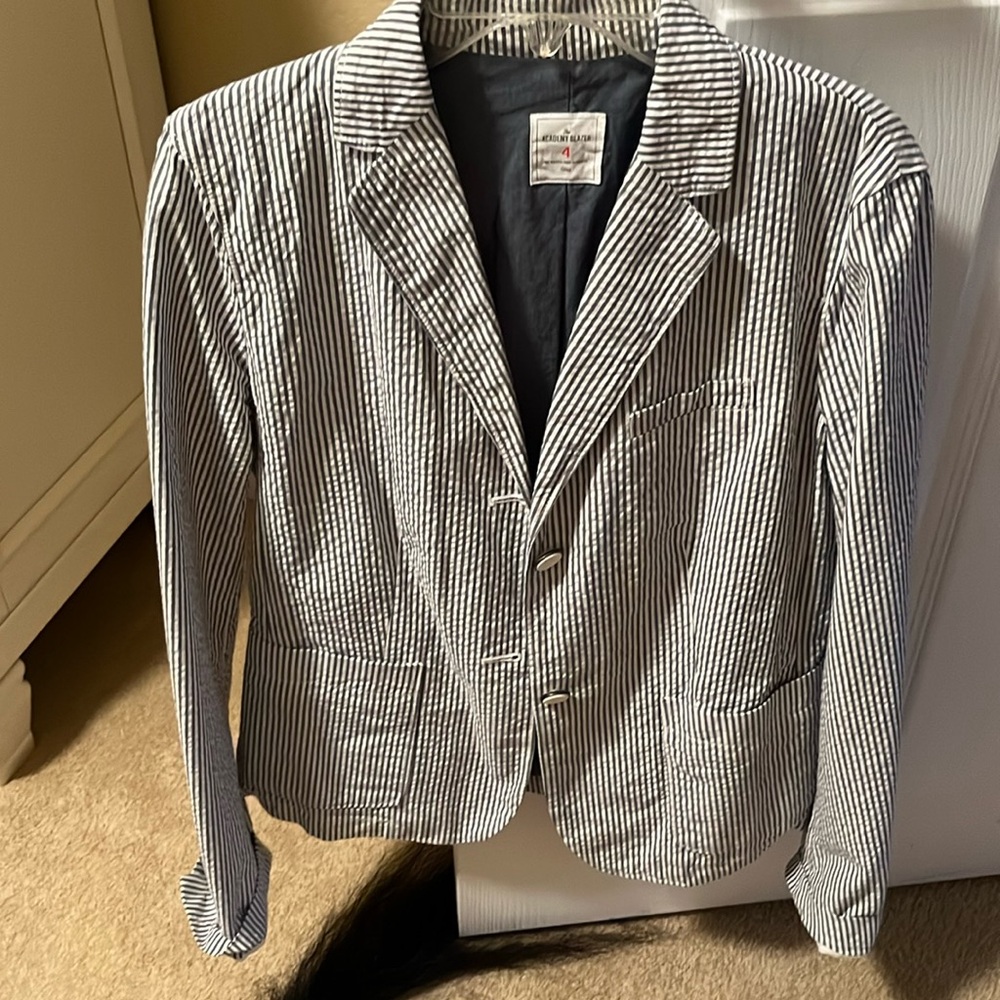 Gap seersucker blazer